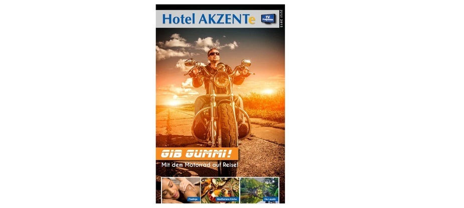 Cover Gästemagazin "AKZENTe" Juli 2015 