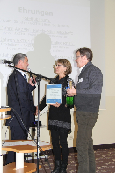 Ehrungen auf der Herbstmitgliederversammlung 2016