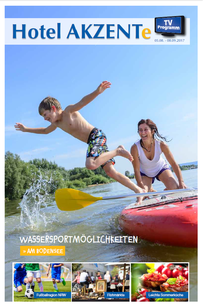 Gästemagazin AKZENTe August 2017