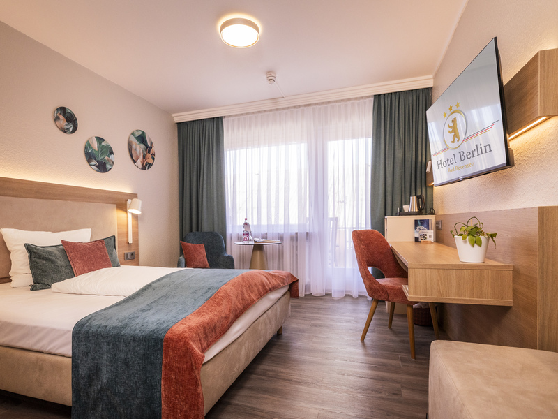 Komfort Doppelzimmer Nordseite und ThermePlus