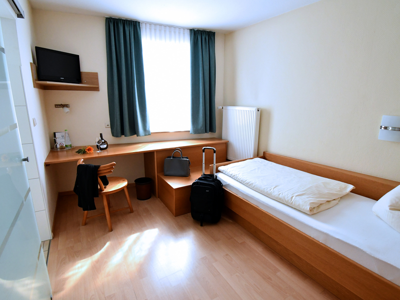 Einzelzimmer im AkzentHotel Grüner Baum